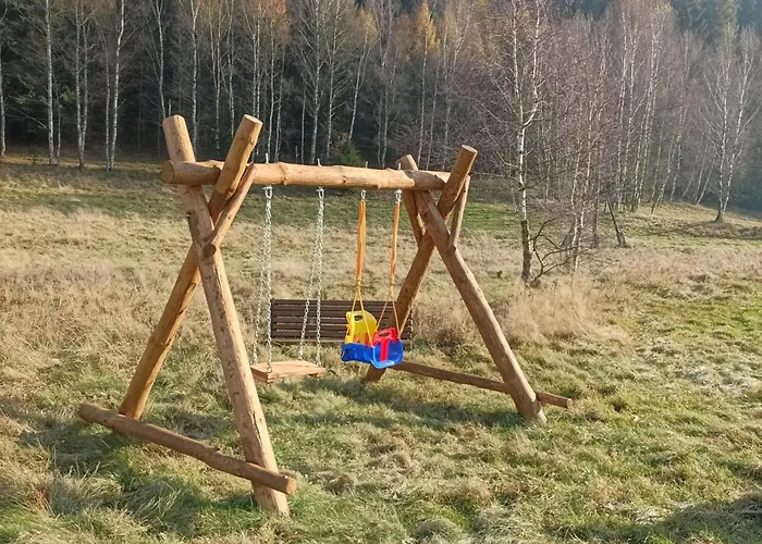 Drewniany Pod Masywem Snieznika Apartmán Nowa Morawa