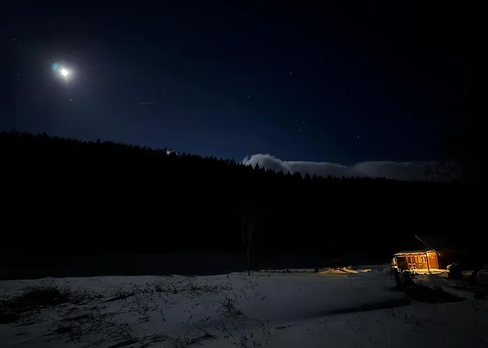 Drewniany Pod Masywem Snieznika Apartmán